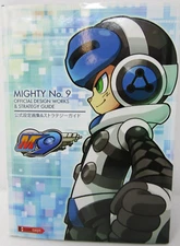 Mighty No.9 Official Design Works & Strategy Guide Signed
