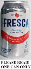 Fresca Strawberry Citrus Soda Water 2020 USA FULL NEW 12oz 355ml Can American
