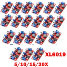 5/10/15/20pack XL6019 Adjustable DC-DC Step Up Power Module Boost Volt Converter