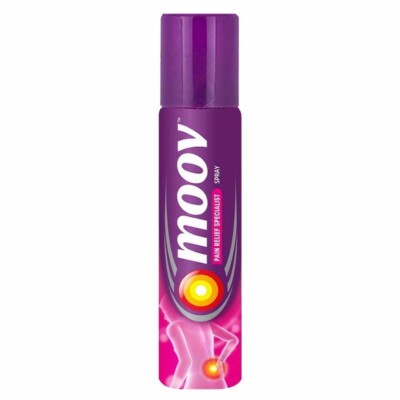 Moov Spray Strong Instant Pain Relief Spray 80g -FREE SHIPPING