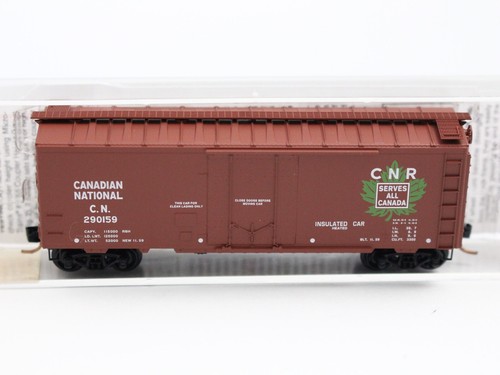 Canadian National CN 290159 Plug Door 40’ Box Car Micro-Trains N 21120 | Zustand: Used