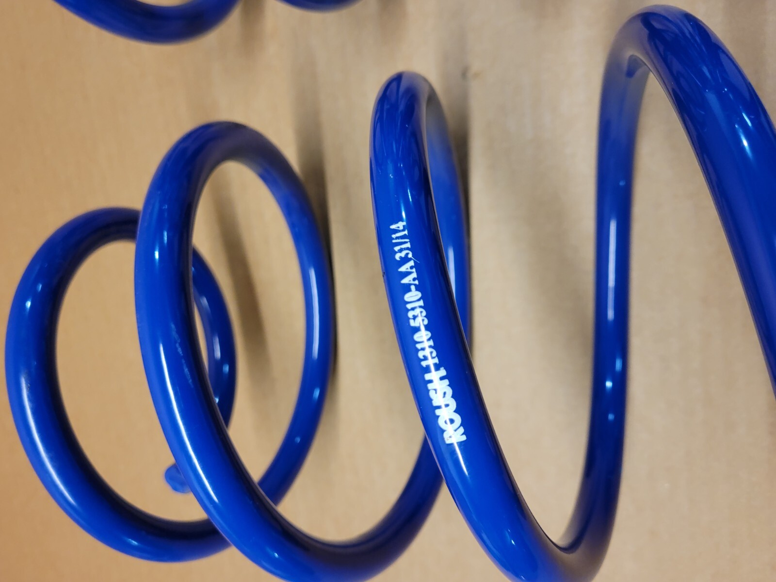 Rouch Spring New Roush Blue Front Rear Lowering Coil Spring Set fits 2005-2014 ...