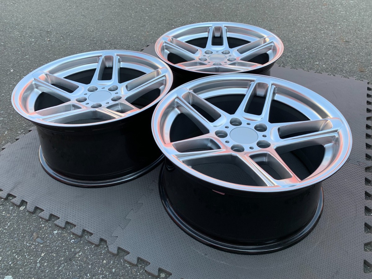 Set of 3 X 18X8.5 ET15 AC Schnitzer Type 3 Germany AB-Eintz Reps