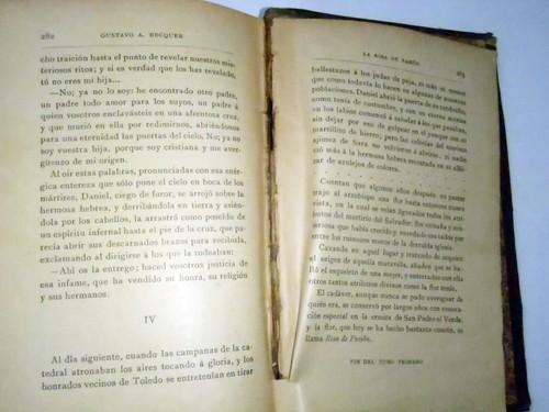 1898 GUSTAVO ADOLFO BECQUER OBRAS VOL. 1 - Ed FERNANDO FE - SPANISH - XRARE! - Picture 17 of 24