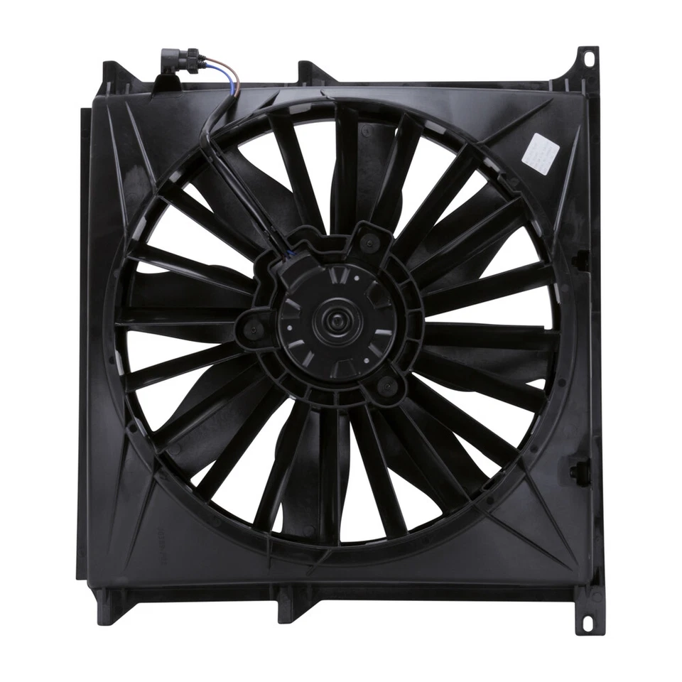 Conjunto de ventilador condensador de aire acondicionado TYC 611440 Foto 2 de 4