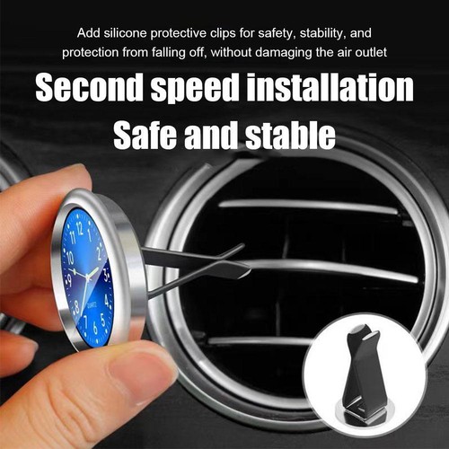 Universal Car Dash Clock Luminous Quartz Watch Ornament♤ - Picture 6 of 10