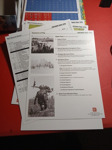 GMT Games Vietnam 1965-1975 GMT 2123 OPEN BOX - 第 7/12 張圖片