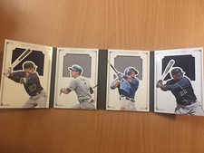 2016 National Treasures Corey Seager Kyle Schwarber Trevor Story QUAD Relics /99
