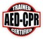 AED-CPR Trained Certified(5 Pack)Hard Hat Printed Sticker(size: 2 ...