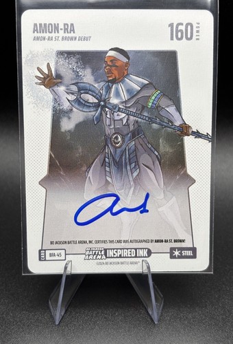 2024 Bo Jackson Battle Arena Aman-Ra Steel Auto Inspired Ink #BFA-45