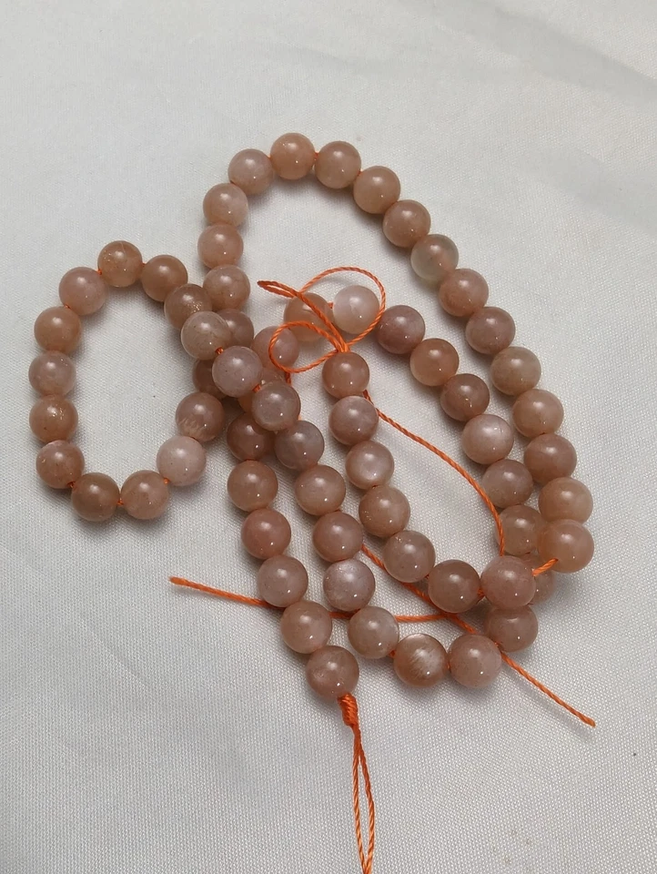 Sunstone Gemstone Beads, Choose Your Shape - Image 3 of 4