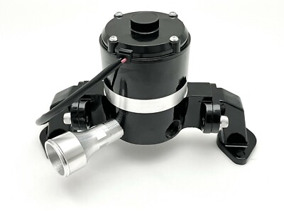 SB Chevy Electric Water Pump Small Block SBC 305 327 350 383 400 35 GPH Black