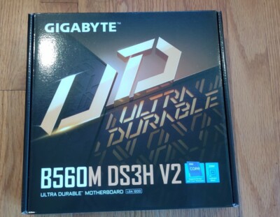 ((BOX ONLY)) Gigabyte B560M DS3H V2 Ultra Durable Motherboard BOX