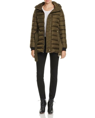 Hooded Quilted Puffer Coat 