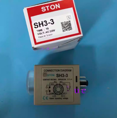 1PCS NEW FIT FOR Time relay counter SH3-3 1S AC220V