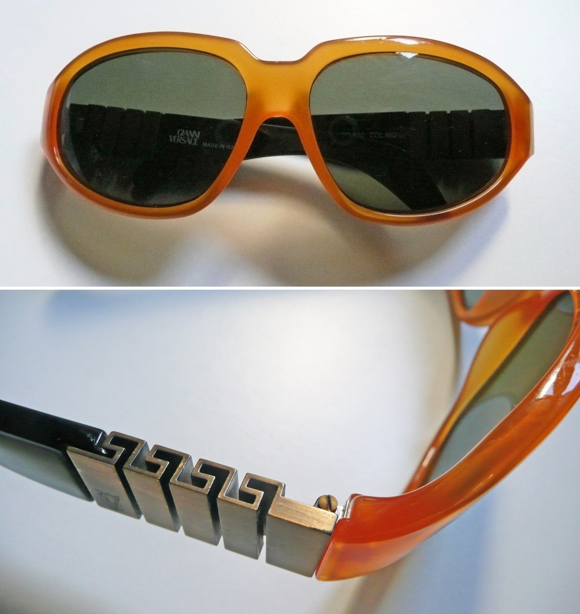 Gianni Versace 530 occhiali da sole vintage sunglasses 1990s