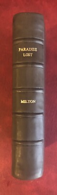PARADISE LOST - John MILTON ... Tonson & Draper - 1751 printing in one volume