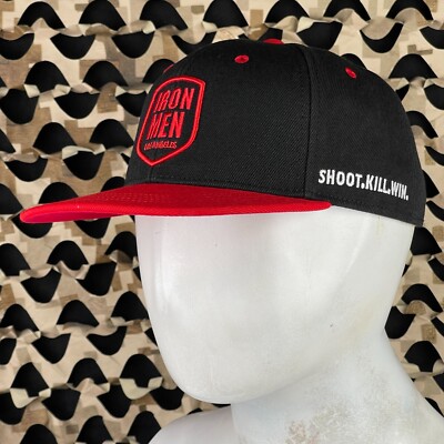 MARVEL - Casquette snapback- Noir & Rouge - Logo--ABYSTYLE