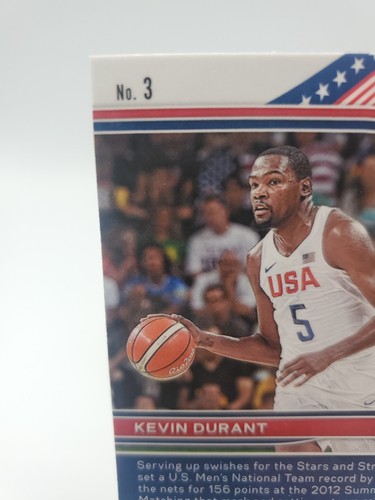 2020-21 Panini Prizm USA Basketball Kevin Durant #3 Silver *Gold Medal 2024 - Picture 4 of 4