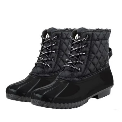 Sporto Ladies  Water Repellant Duck Boot, Black New in Box, 10