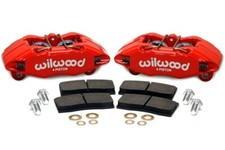 Wilwood 140-13029-R Forged DPHA DynaPro Front Caliper Kit 86-19 Honda/Acura Red