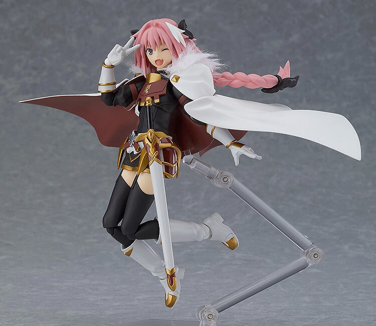 Japan Authentic Fate/Apocrypha Figma 423 Rider of Black Astolfo