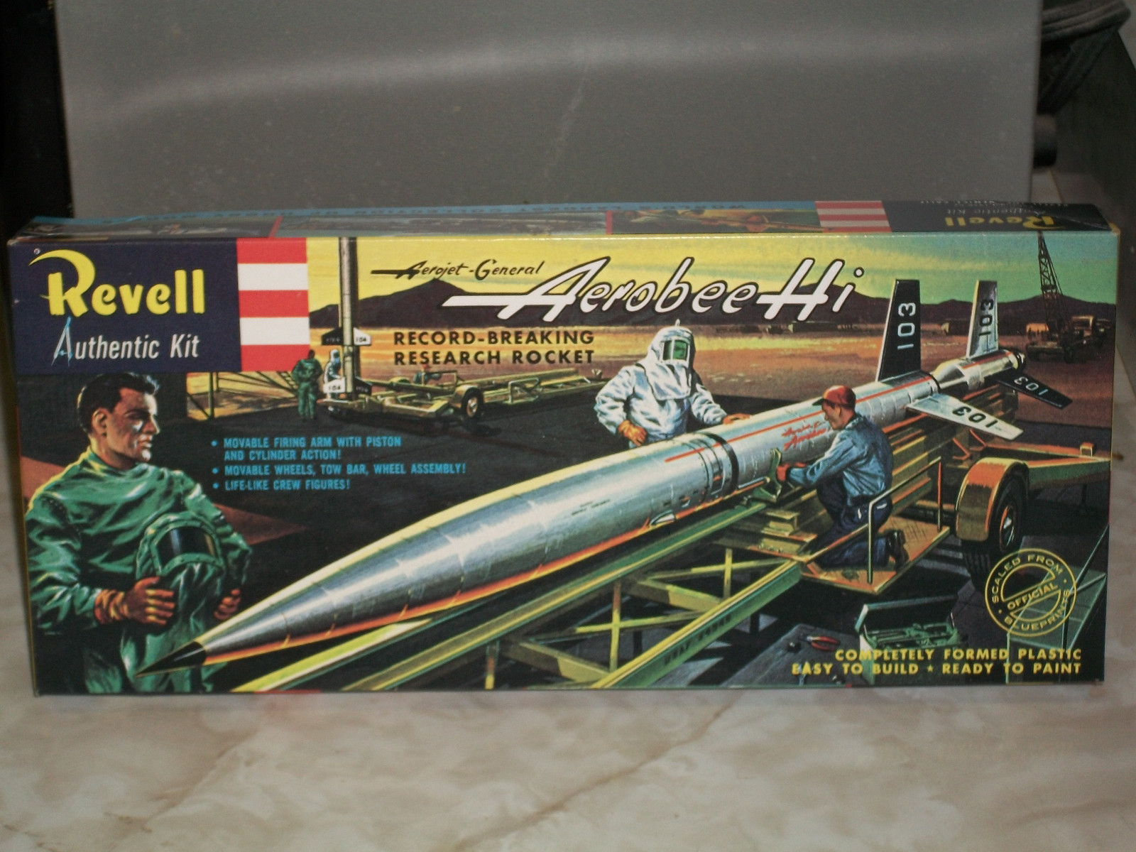 Revell 1/40 Scale Aerojet-General Aerobee Hi Rocket | eBay
