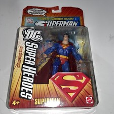 DC Super Heroes Superman Action Figure With Exclusive Comic Book New A11 