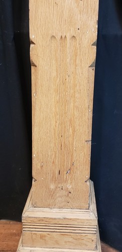 Huge Restored Ornate Solid Oak Newel Post 61" by 11 1/4" GA9711 - Picture 4 of 10