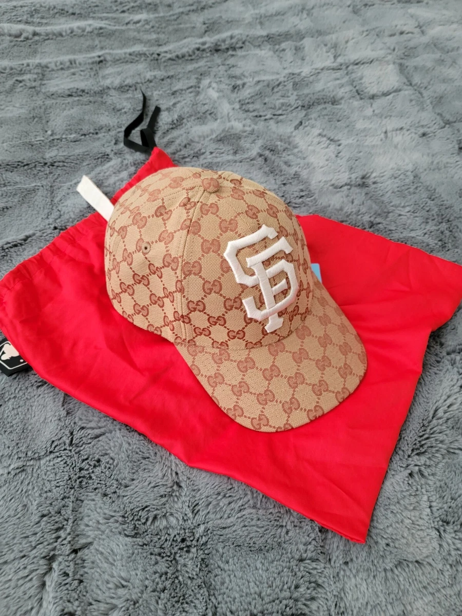 GUCCI x MLB San Francisco Giants Canvas Baseball Cap | eBay