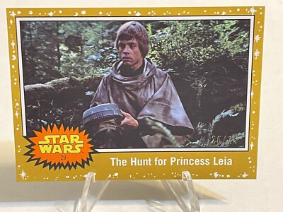 Journey To Star Wars The Rise Of Skywalker The Hunt For Princess Leia Gold /25