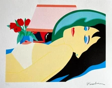 Tom Wesselmann Lithograph Original COA Hand Numbered 300 Ex.