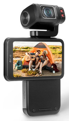 ORDRO M3 Pocket Camcorder, Vlogging Kamera mit 3.5'' Drehbarem Touchscreen & 5K