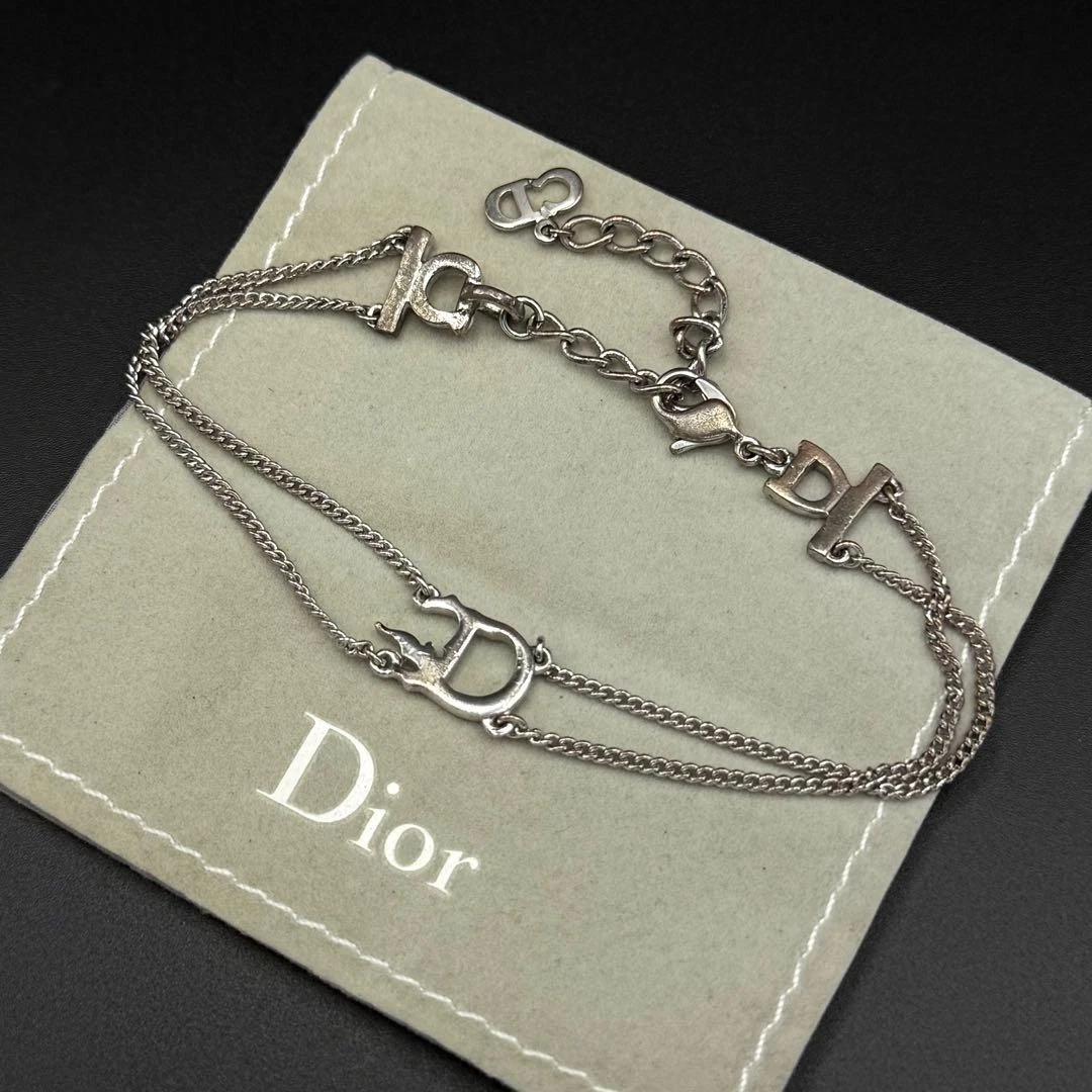 Dior Silver Fashion Bracelets for sale | eBay