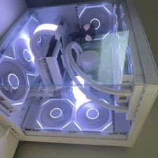 Custom/Whitebox White RGB Liquid-Cooled Gamin...