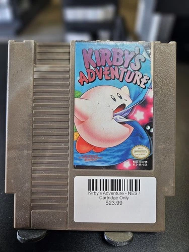 Kirby's Adventure (Nintendo Entertainment System, 1993) Cartridge Only