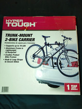 Trunk-mounted Aluminum 2-bike Carrier Bicycle Rack Bike Rack - Hyper Tough Trunk-mounted Aluminum 2-bike Carrier Bicycle Rack Bike Rack - Hyper Tough
