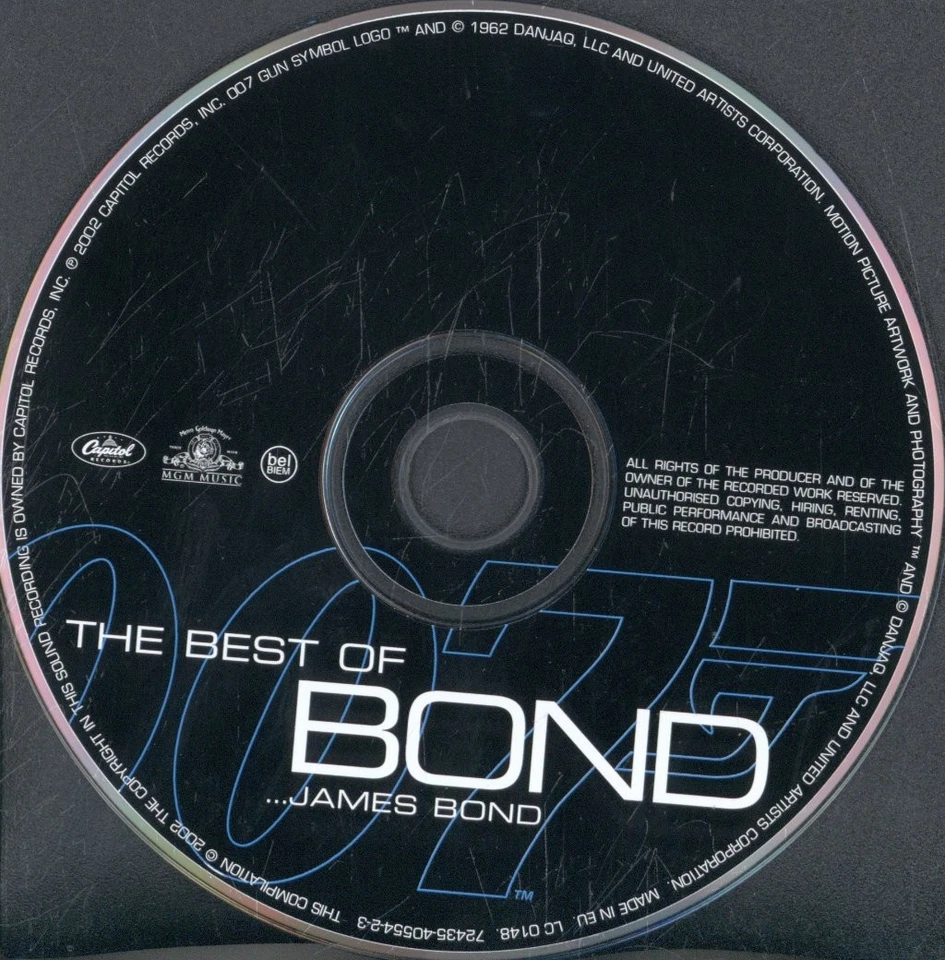 Various Artists Best of James Bond - 40th Anniversary Edition CD Europe Capitol - Image 3 of 3