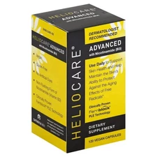 Heliocare Advanced with Nicotinamide B3 Skin Health 120 Capsules free shipping