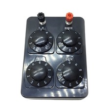 0-9999 Ohm Resistance Box For School Labs And Electronics Study