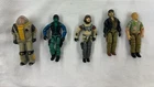 GI Joe Action Figure Lot Of 5 Hasbro 80s GI Joe -Deep 6-Chuckles-& More - Read