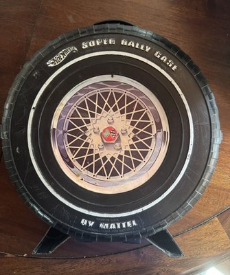 Vintage 1968 Hot Wheels Super Rally Case by Mattel  12 Car Case MUST SEE