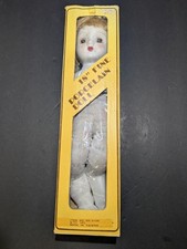 Vintage Fine Porcelain Doll 18" w Box, Collectable, No Outfit