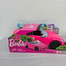 Barbie Convertible Car Pink Toy Vehicle without Dolls for Kids New