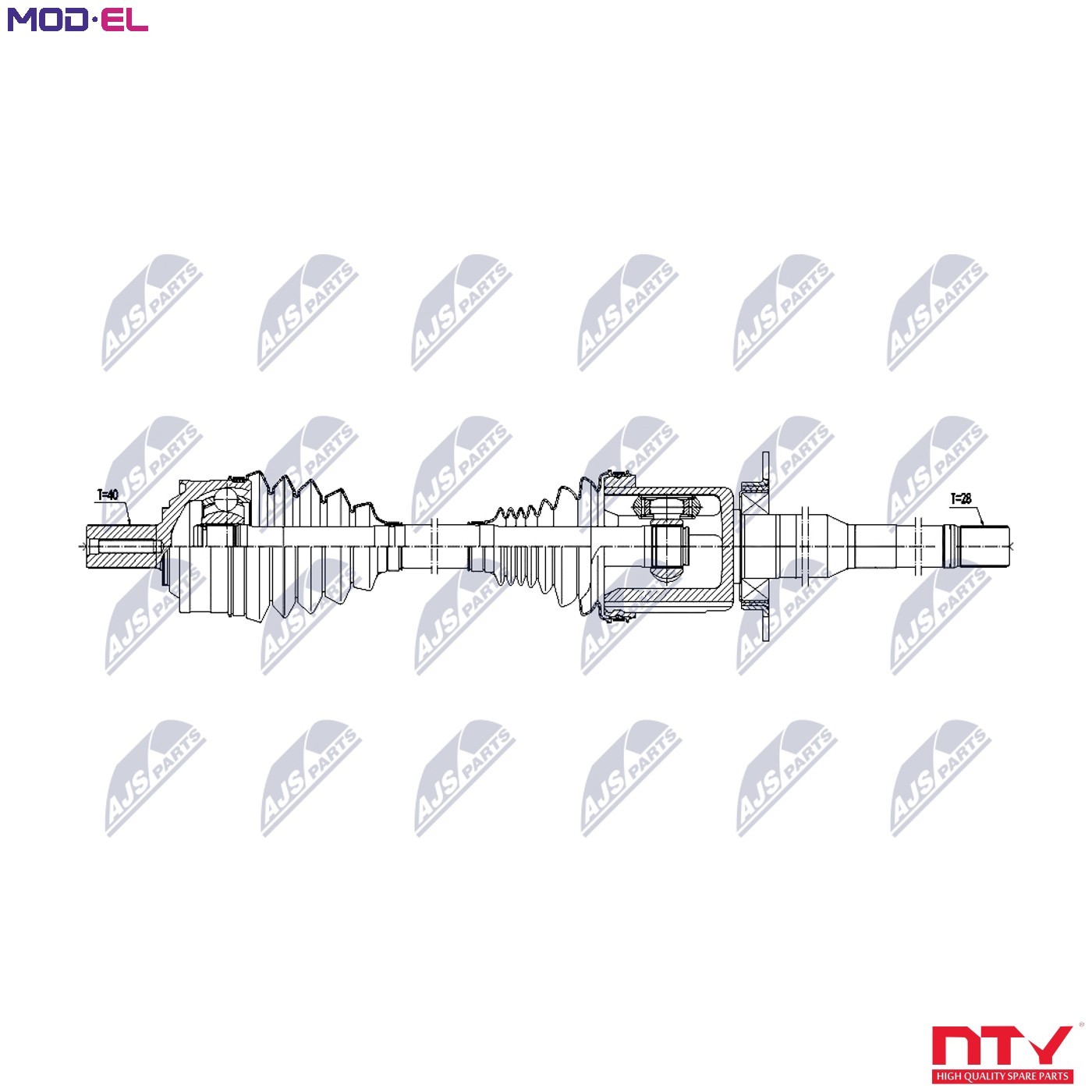 Driveshaft For Vovlo Xc90ii 14- V60ii Cross Country 18- - Image 5