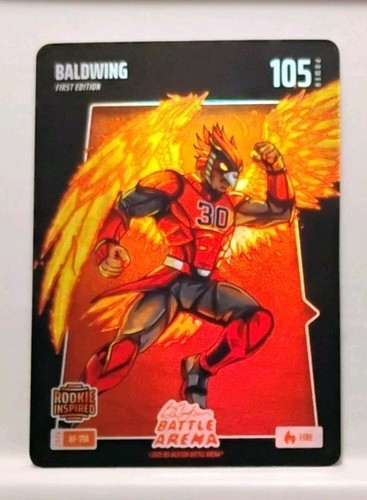 Drake Baldwin `Baldwing` Rookie (FIRE) Battlefoil - 2026 Bo Jackson Battle Arena