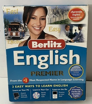 Berlitz English Premier for Mac & Windows, XP, Vista, 7, 8 & 10 