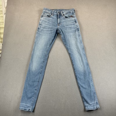 G-Star RAW Revend Skinny Jeans Womens 27x34 Stretch Denim Mid Rise
