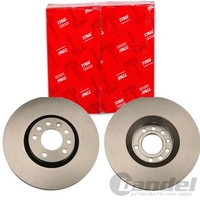 2X TRW Bremsscheiben 314Mm BelÜFtet Vorne Passend FÜR Cadillac BLS Opel Signum