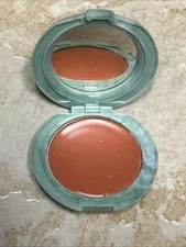 CLINIQUE YOUNG FACE POWDER BLUSHER ROSY AMBER  .12 OZ MINI TRAVEL COMPACT